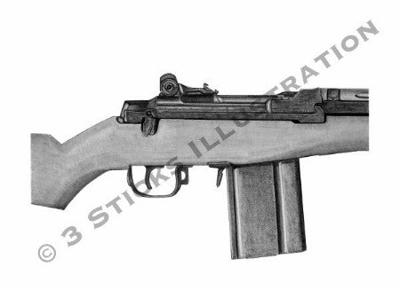 M14 "Irons" Print